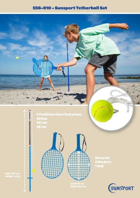 Gra Tetherball tenis Piłka na lince