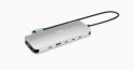 Stacja dokująca USB-C Metal Nano 3x Display Dock 2x HDMI 1x USB-C video Power Delivery 140W + i-tec Universal Charger 140 W