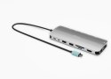 Stacja dokująca USB-C Metal Nano 3x Display Dock 2x HDMI 1x USB-C video Power Delivery 140W + i-tec Universal Charger 140 W