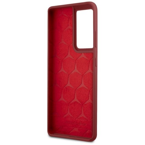 Mercedes MEHCS21LSILRE S21 Ultra G998czerwony/red hardcase Silicone Line