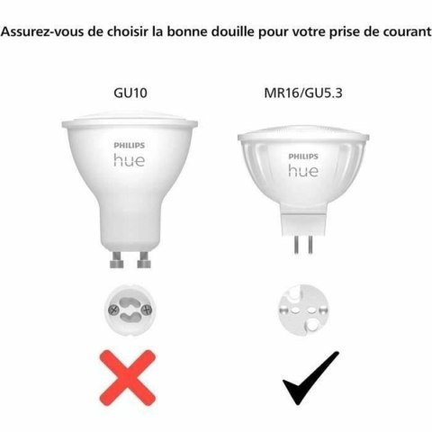 Żarówka LED Philips Biały G 400 lm 2 Sztuk (2200K) (6500 K)