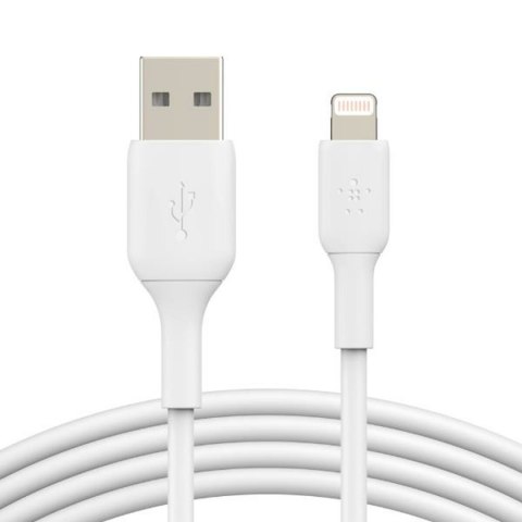 Kabel USB do Lightning Belkin CAA001BT1MWH Biały 1 m