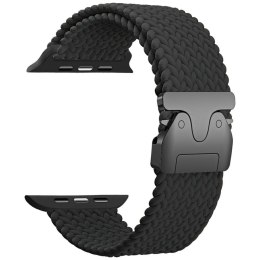 Pasek Beline Woven Nylon Parachute do Apple Watch 38/40/41mm czarny
