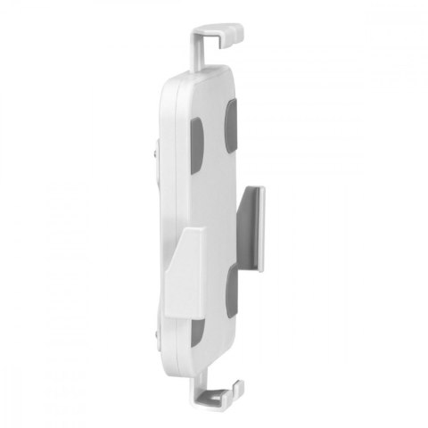 Ścienny uchwyt reklamowy do tabletu z blokadą MC-469W Biały