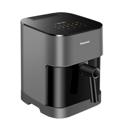 Frytkownica Panasonic NF-CC500SXE z wyświetlaczem LCD, 5 l, 1450 W, obudowa Cool touch