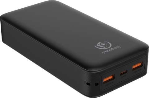 Powerbank P20 LCDPD LAMP 20 000mAh, zintegrowana lampa LED z funkcją latarki