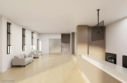 Uchwyt sufitowy CL35-340BL12 23-42 cali