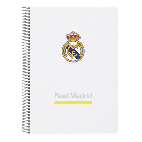 Notatnik Real Madrid C.F. Biały A5 80 Kartki