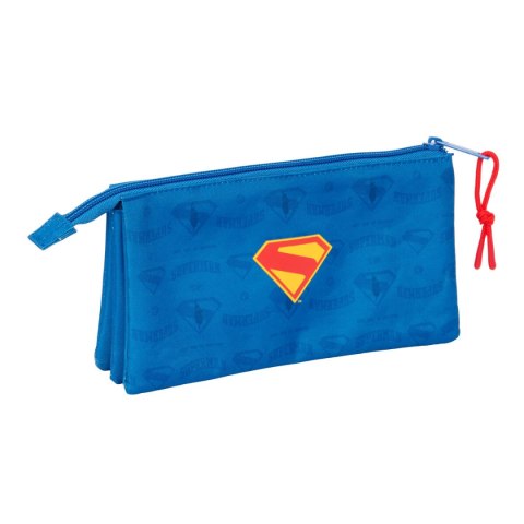 Piórnik Superman Niebieski 22 x 12 x 3 cm
