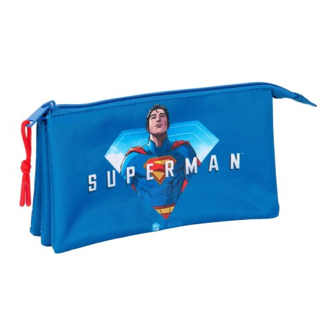 Piórnik Superman Niebieski 22 x 12 x 3 cm