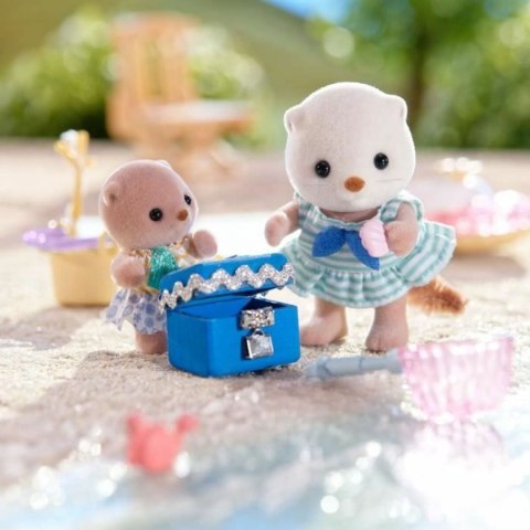 Przegubowa Figura Sylvanian Families Las hermanas nutrias marinas zwierzęta