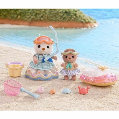 Przegubowa Figura Sylvanian Families Las hermanas nutrias marinas zwierzęta