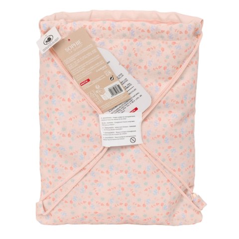 Worek na buty ze sznurkami Sophie la Girafe 26 x 34 x 1 cm