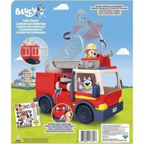 Wóz Strażacki Moose Toys Camión de bomberos de Bluey Czerwony rouge