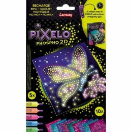 Zestaw do pisania Lansay Pixelo Phospho 2D (10 Sztuk)