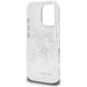 Etui Karl Lagerfeld IML Sketched Graphic do iPhone 16 Pro przezroczysty