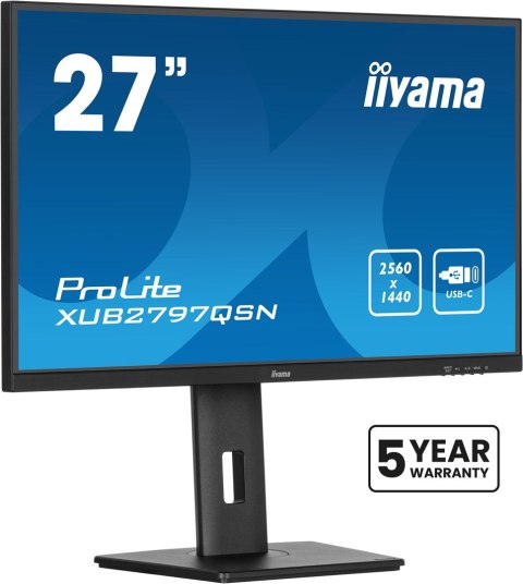 Monitor IIYAMA 68.5cm (27") XUB2797QSN-B2 16:9 HDMI+DP+USB-C
