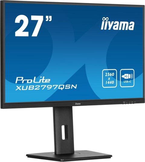 Monitor IIYAMA 68.5cm (27") XUB2797QSN-B2 16:9 HDMI+DP+USB-C