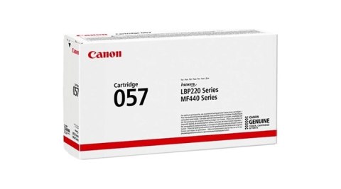 Oryginalny Toner Czarny Canon i-SENSYS LBP220, MF440 series (CRG057, CRG-057, 3010C002)