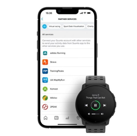 Zegarek sportowy Suunto 9 Peak Pro All Black 43mm