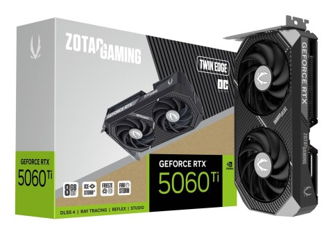 Karta graficzna ZOTAC GAMING GeForce RTX 5060 Ti Twin Edge OC 8GB