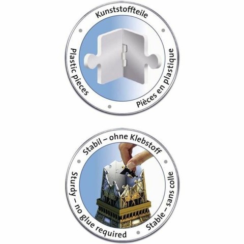 Puzzle 3D Ravensburger Iceland: Kirkjuffellsfoss 216 Części 3D