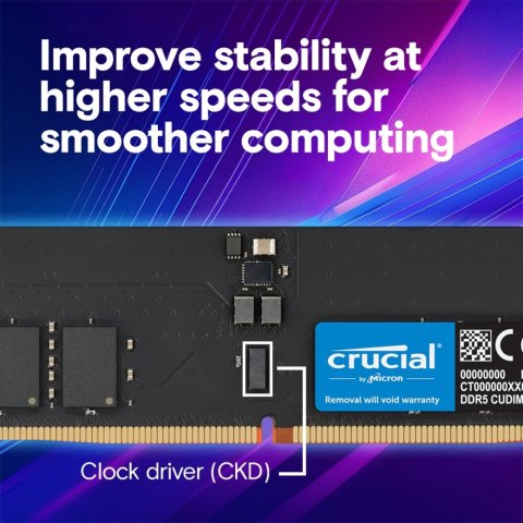 Pamięć DDR5 32GB/6400 (2*16GB) CL52 CUDIMM
