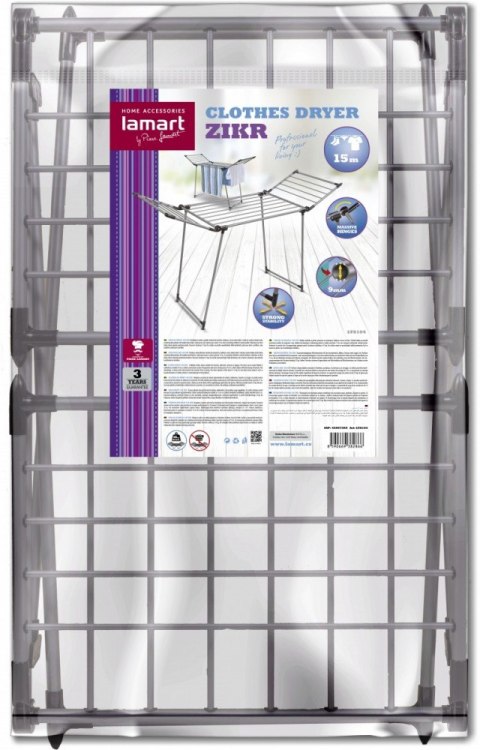 Suszarka uniwersalna ZIKR LT8104 powierzchnia 15 metrów