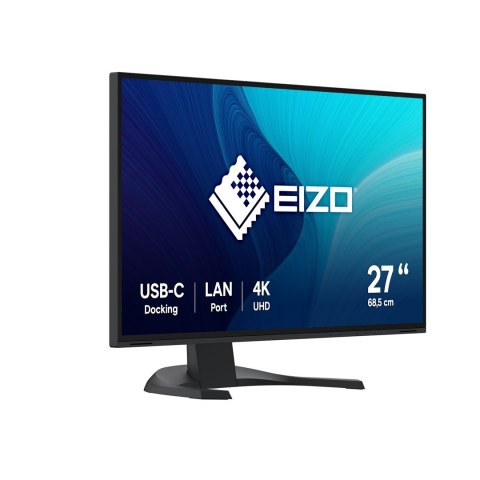 Monitor EIZO FlexScan EV2740X-BK - 68,6 cm (27") - 3840 x 2160 piksele - 4K Ultra HD - LCD - 5 ms