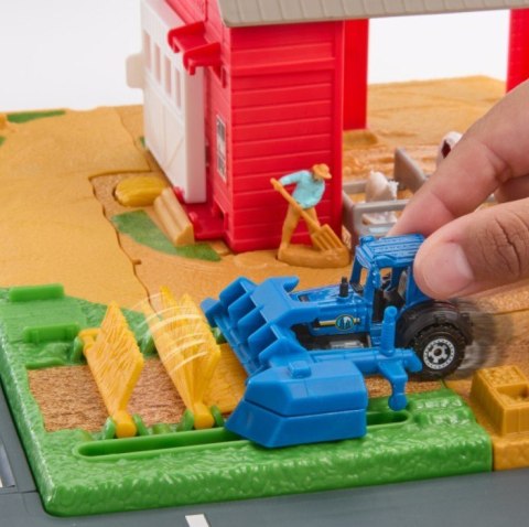 Matchbox Zestaw Farma zwierzęta traktor dźwięk