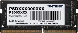 PATRIOT SO-DIMM DDR4 16GB 3200MHz Bulk Rank1