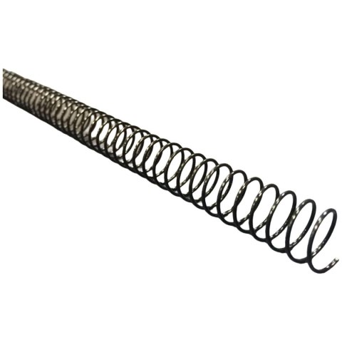 Spirale spinające Yosan 5:1 Czarny Metal Ø 10 mm 100 Sztuk