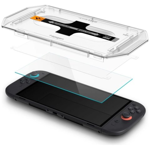 Szkło hartowane Spigen Glas.TR EZ FIT do Nintendo Switch 2 (2szt)