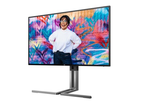 AOC U27U3CV monitor komputerowy 68,6 cm (27") 3840 x 2160 px 4K Ultra HD LCD Czarny