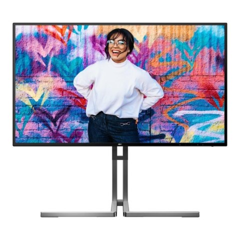 AOC U27U3CV monitor komputerowy 68,6 cm (27") 3840 x 2160 px 4K Ultra HD LCD Czarny