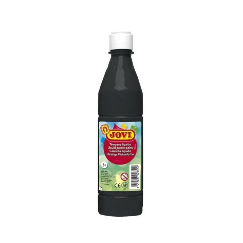 Farba temperowa Jovi Czarny 500 ml (12 Sztuk)