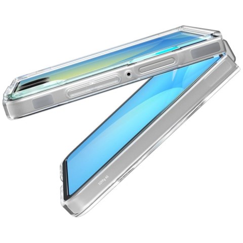 Etui Spigen AirSkin Mag MagSafe do Samsung Galaxy Z Flip7 przezroczysty