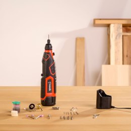 Szlifierka bezprzewodowa elektryczna z akcesoriami 12V CASALS CMG1205BC