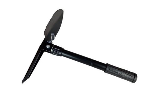 Saperka taktyczna wielofunkcyjna AZYMUT Traper czarna +pokrowiec