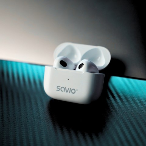 SAVIO SŁUCHAWKI BEZPRZEWODOWE BLUETOOTH TWS-01 PRO