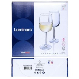 Kieliszek do wina Luminarc Versailles 6 unidades 270 ml (27 cl)