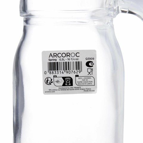 Dzbanek Arcoroc Spring Przezroczysty Szkło 750 ml