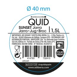 Dzbanek Quid Sunset Koral Plastikowy 1,5 L