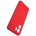 Etui Beline Silicone do Oppo Reno 13 FS czerwony