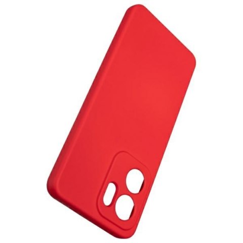 Etui Beline Silicone do Oppo Reno 13 FS czerwony