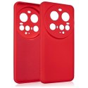 Etui Beline Silicone do Xiaomi 15 Ultra czerwony