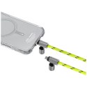 Uniwersalna smycz do telefonu kabel 2w1 Skinarma Dyno Ve USB-C/USB-C niteglow