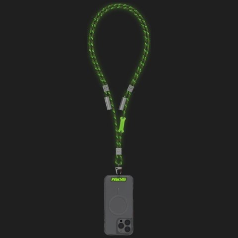 Uniwersalna smycz do telefonu kabel 2w1 Skinarma Dyno Ve USB-C/USB-C niteglow