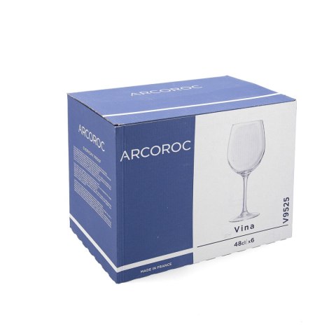 Kieliszek do wina Arcoroc Vina Przezroczysty Szkło 480 ml (6 Sztuk)