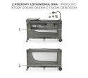 KinderKraft Łóżeczko turystyczne JOY 2 DARK GREY